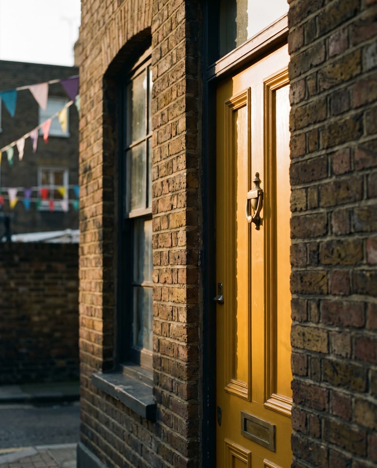 A front door in Bethnal Green