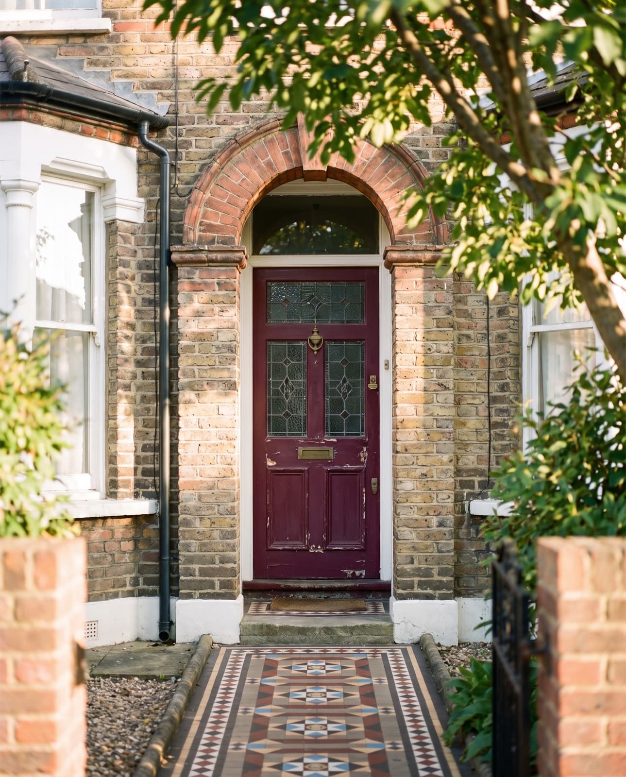 A front door in Forest Gate