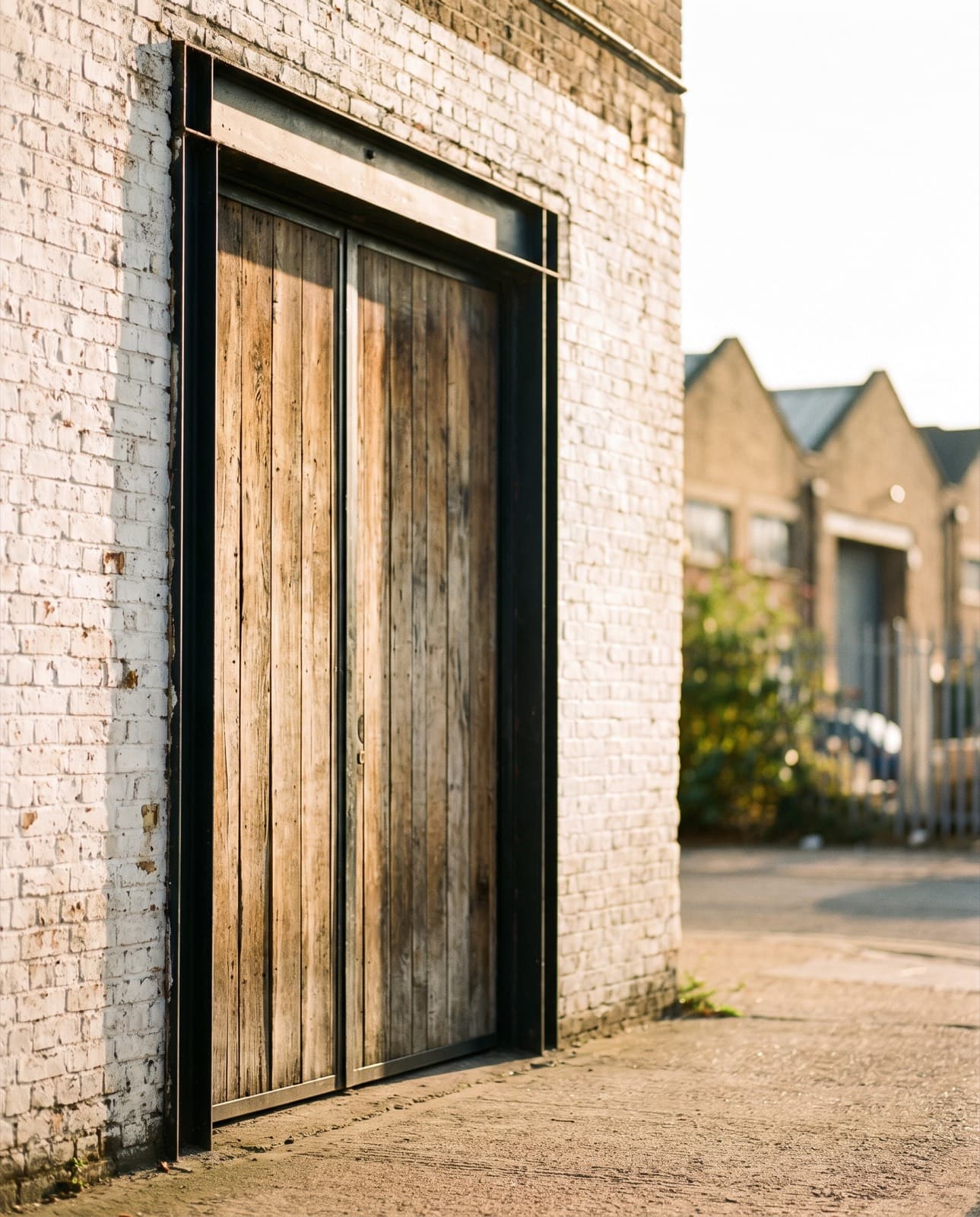 A front door in Hackney Wick