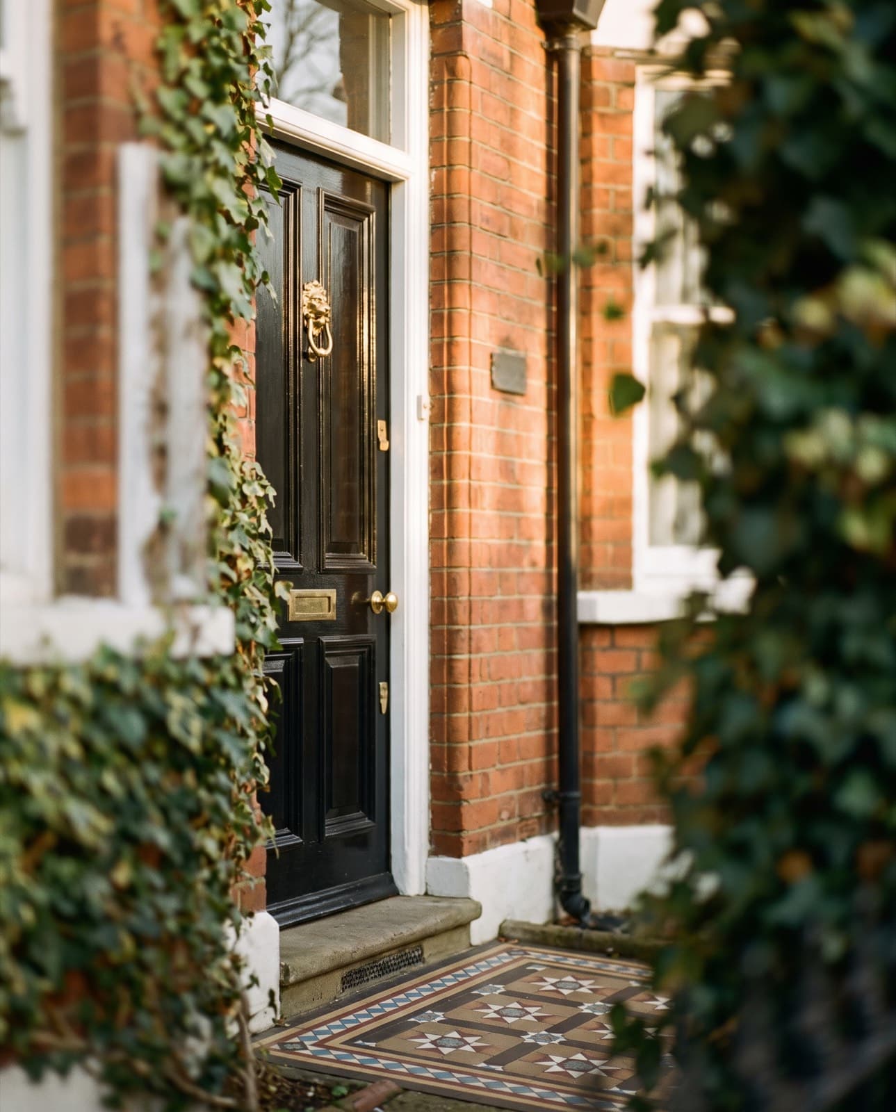 A front door in Manor Park
