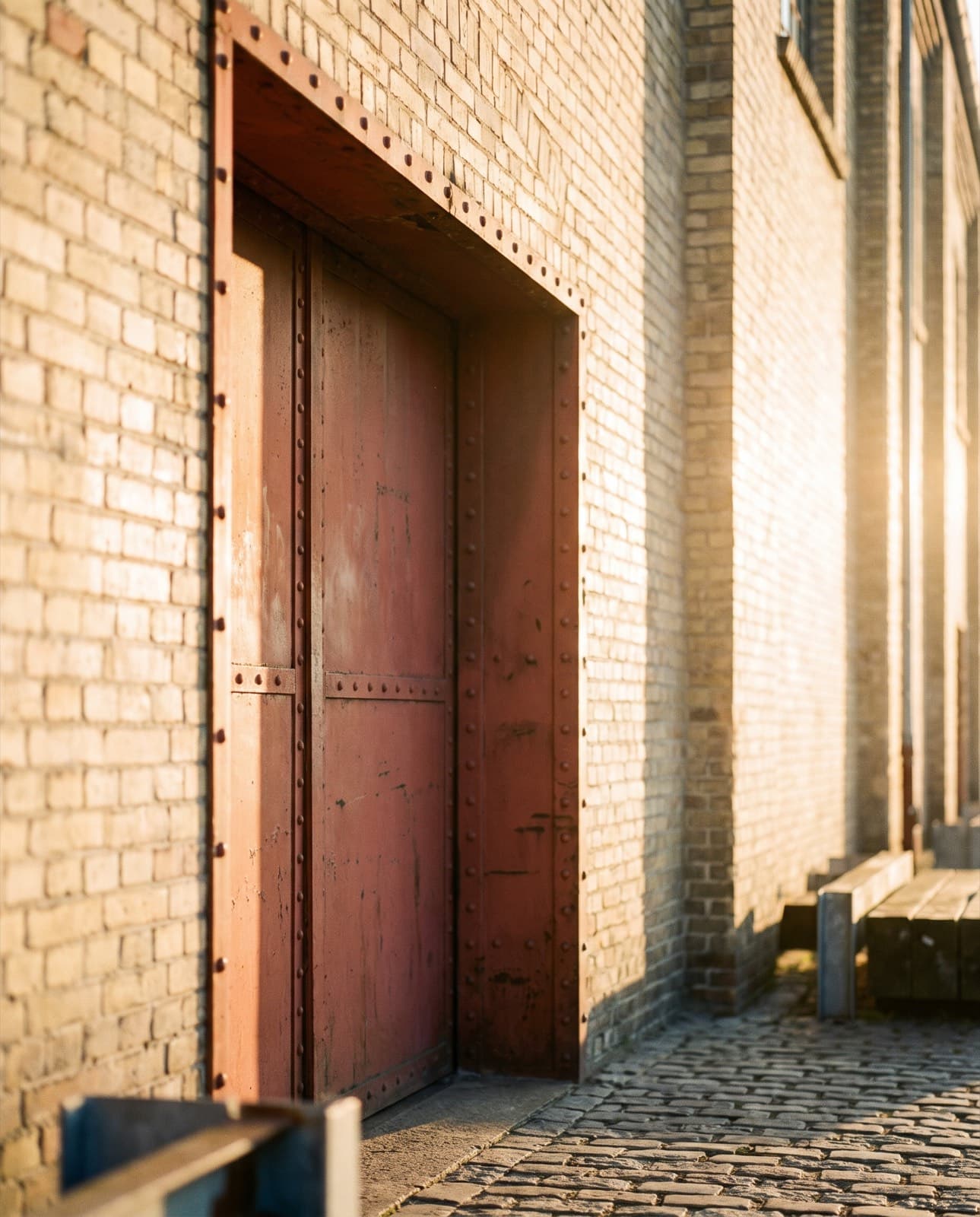 A front door in Poplar